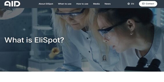 Dedicated EliSpot Website